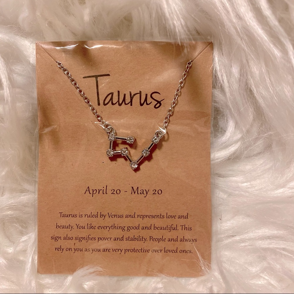 NEW! Taurus ♉️ Necklace Zodiac Sign